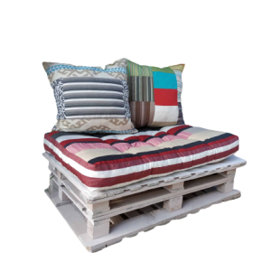 Pallet Sofa & Cushion Set - Sale