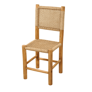 Καρέκλα Paris από Μασίφ Ξύλο Teak και Συνθετικό Rattan – 122510