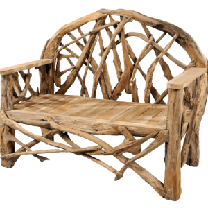 Καναπές Διθέσιος Teak Natural – 132289