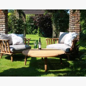 Σαλόνι Κήπου Natural Set (Σετ 4 Τεμαχίων)