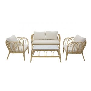 Σετ Σαλονιού Κήπου SEVILLA – 44765 (Σετ 4 Τεμαχίων)