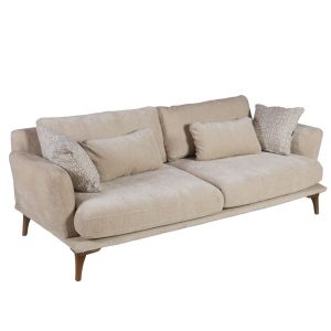 Τριθέσιος καναπές Ropera Μπεζ