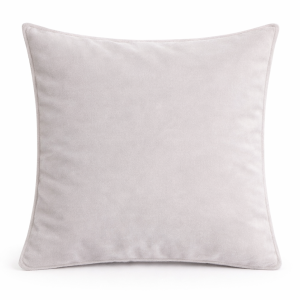 Διακοσμητικό Μαξιλάρι Γκρι Βελούδο 43×43 εκ.
