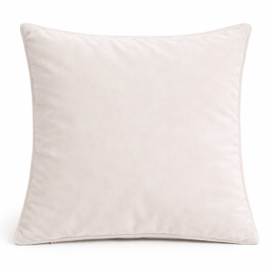 Διακοσμητικό Μαξιλάρι Satin Touch Εκρού 43×43 εκ.