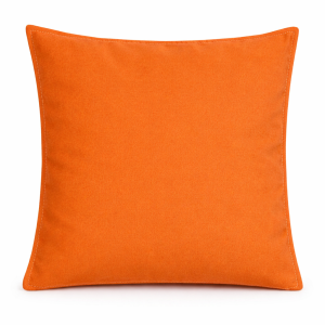 Διακοσμητικό Μαξιλάρι Μονόχρωμο Πορτοκαλί 45×45εκ. σετ 3 τεμαχίων